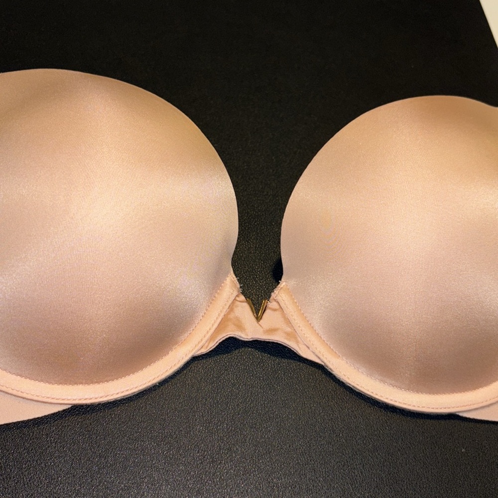 Victoria's Secret Push-Up Bra. Nude color.